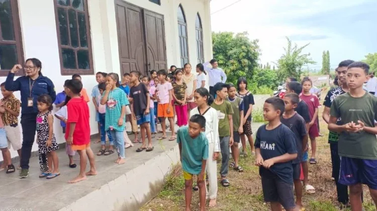 Pembinaan Iman Anak Sekami dan ATM Digelar di Stasi Kawangu Waingapu