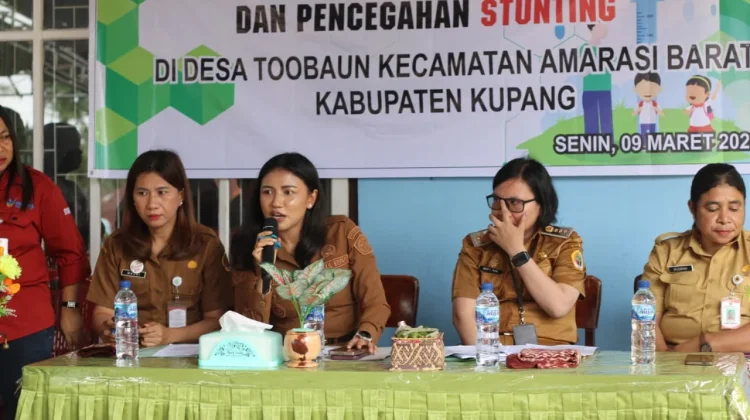 Wabup Kupang Dorong Percepatan Penurunan Stunting di Desa