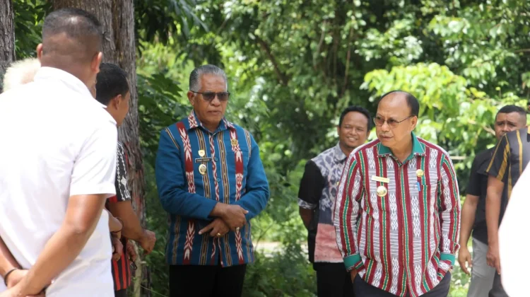 Bupati dan Wakil Bupati Sumba Barat Apresiasi Penanganan Jalan Jagalena–Subaka