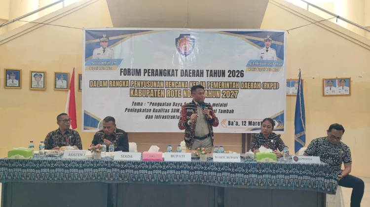 Bupati Rote Ndao Dorong Kinerja OPD