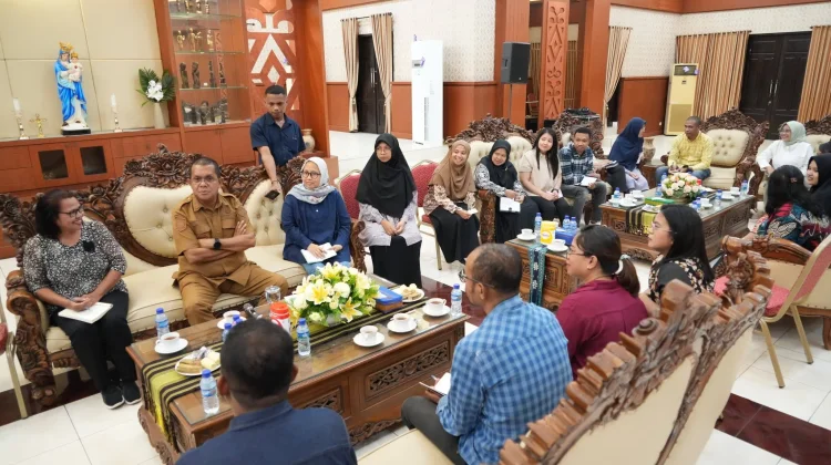 Gubernur Melki Laka Lena Perkuat Sinergi Pembangunan Daerah