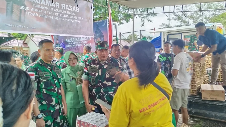 Korem 161/WS Gelar Bazar jelang Idul Fitri 1447 H