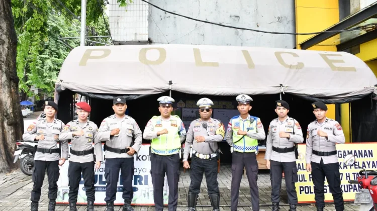 Ops Ketupat Turangga 2026 Polda NTT Siap Melayani Masyarakat