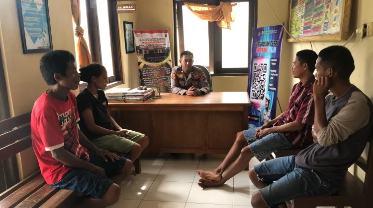 Polsek Pinupahar Mediasi Kasus Pengerusakan Tanaman Berakhir Damai