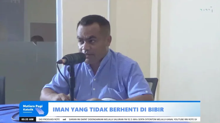 Mutiara Pagi Katolik: Iman dalam Kasih Nyata