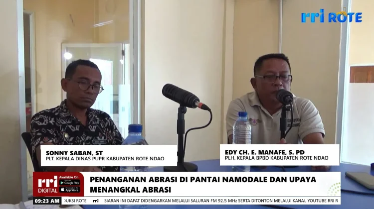 BPBD Rote Ndao Paparkan Faktor Abrasi Pantai Namodale