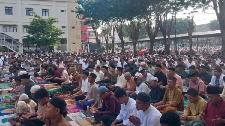 Salat Idul Fitri 1447 Hijriah di Kota Kupang berlangsung aman dan tertib