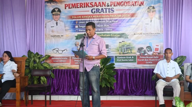 Panitia Paskah Kabupaten Kupang Gelar Pemeriksaan Kesehatan Gratis