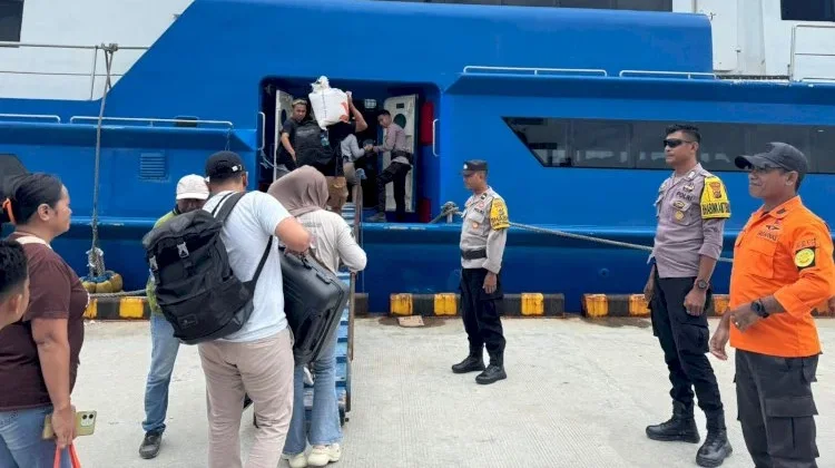 Operasi Ketupat 2026, Polisi Fokus Amankan Arus Mudik di Pelabuhan Baa