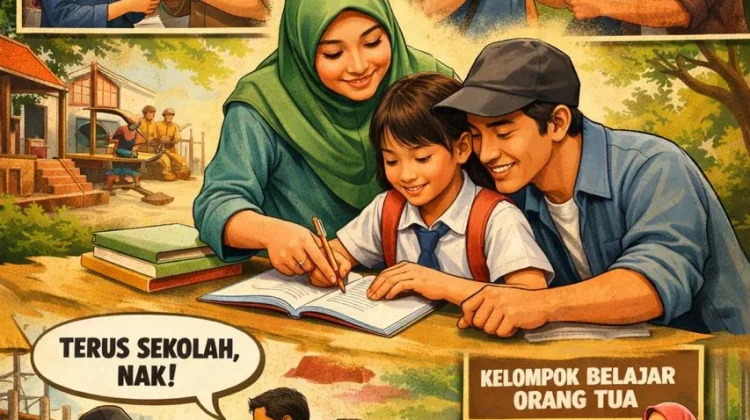 Peran Keluarga Penting Tekan Angka Putus Sekolah