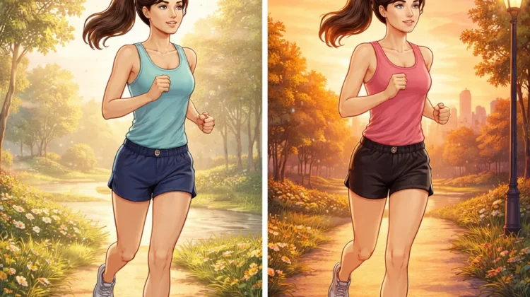 Perbedaan Lari Pagi dan Lari Sore