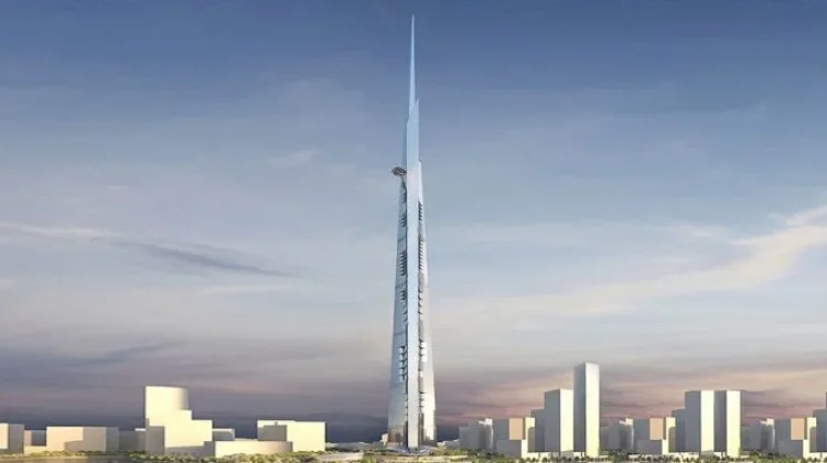 Ikon Baru Gedung Tertinggi Dunia "Jeddah Tower" Kian Mendekati Rampung
