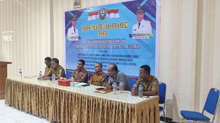 Kemenkum NTT Hadiri Asesmen Tiga Ranperda Strategis Flotim