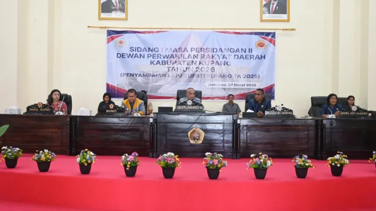 Sidang I Masa Persidangan II DPRD Kabupaten Kupang 2026 Resmi Dibuka