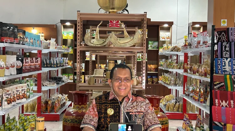 Gubernur Melkiades Tampil di Kompas TV Perkenalkan NTT Mart