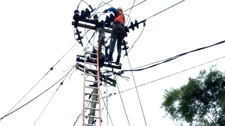 Menembus Cuaca Ekstrem, PLN Pulihkan Listrik di Manggarai
