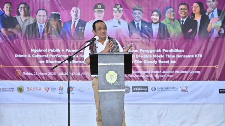 Sekda Kupang Buka Belajaraya, Tekankan Kolaborasi Pendidikan