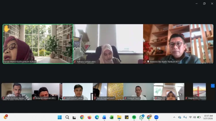 Kanwil Kemenkum NTT Siap Sukseskan Peluncuran SuperApps 2026