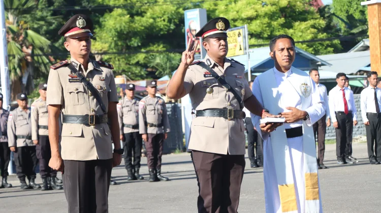 Kasat Intelkam Polres Sumba Timur Resmi Berganti Jabatan