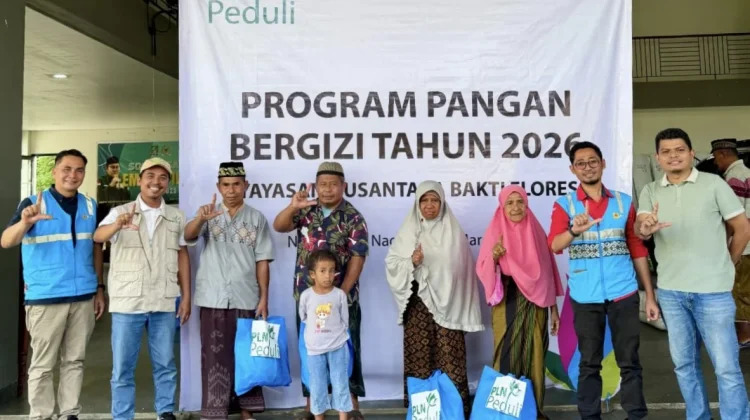 PLN Salurkan 1.764 Paket Pangan Bergizi untuk Masyarakat NTT