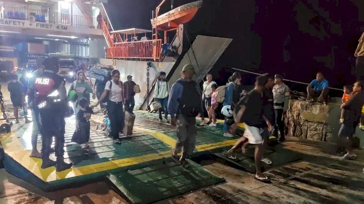 Pengamanan Kedatangan Kapal, Penumpang dan Kendaraan Dipantau Ketat