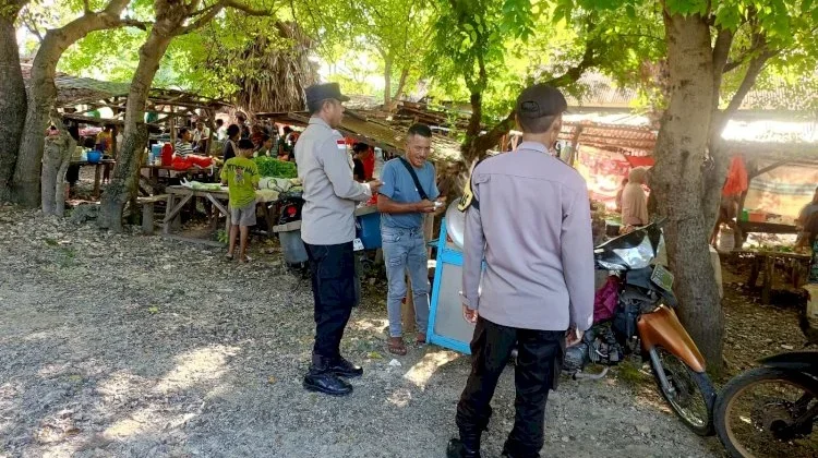 Dekat dengan Pedagang, Patroli Dialogis Bangun Rasa Aman