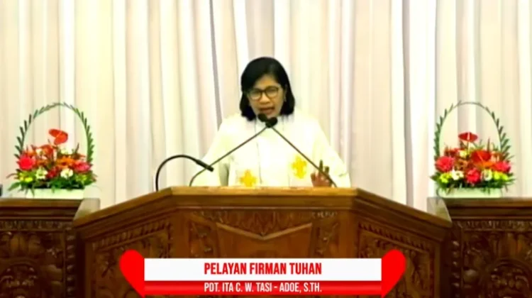 Khotbah Paskah GMIT Ebenhaezer Oeba Tegaskan Pembaruan Hidup oleh Kristus