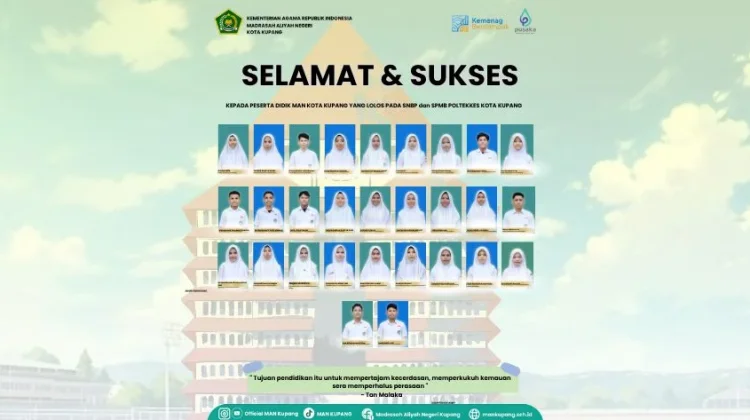 Capaian Kelulusan Cerminkan Efektifitas Siswa Mengikuti Pembelajaran Sekolah