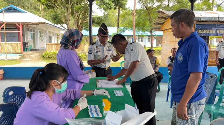 Tes Urine Serentak Wujudkan Lapas Terbuka  Bersih Narkoba