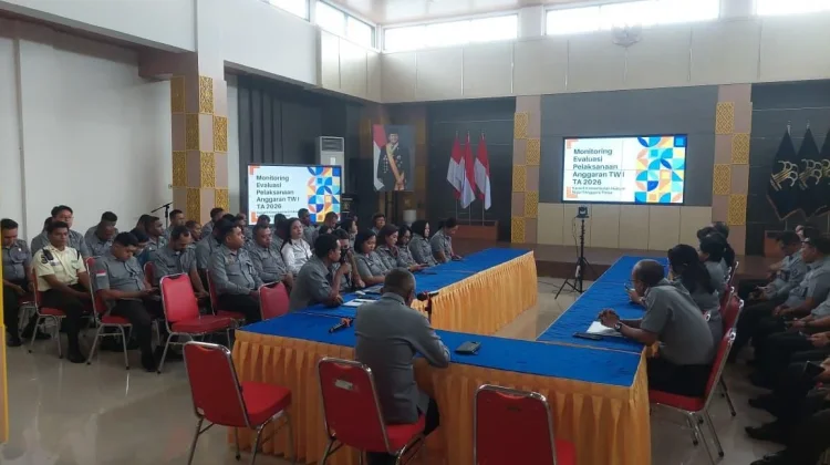 Kanwil Kemenkum NTT Perkuat Disiplin Pengelolaan Efisiensi Anggaran