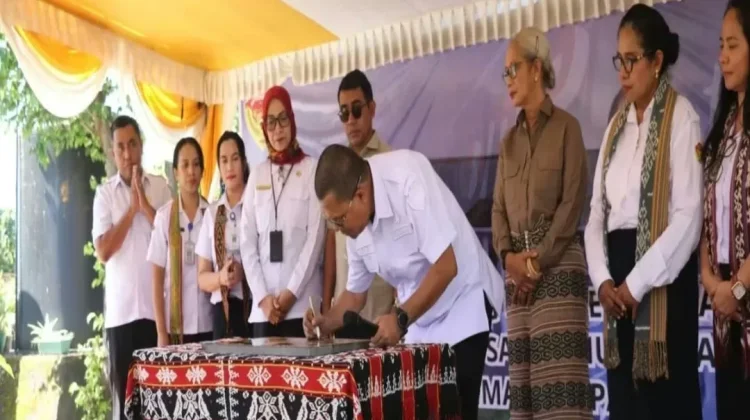 Gubernur NTT  Resmikan Gedung UPIP RSJ  Naimata Kupang
