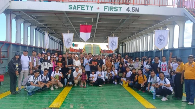 Perjalanan Berlanjut, Obor Perdamaian Menuju Pulau Rote