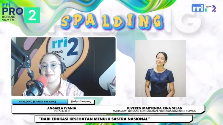 Juveren Selan Mahasiswi Keperawatan Gaungkan Pneumonia lewat Edukasi Poster