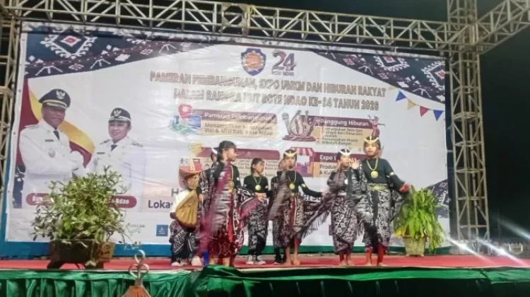 Panggung Hiburan HUT Rote Ndao Berlangsung Meriah