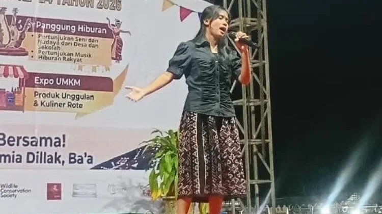 Generasi Muda Tampil di Panggung Hiburan Rote Ndao