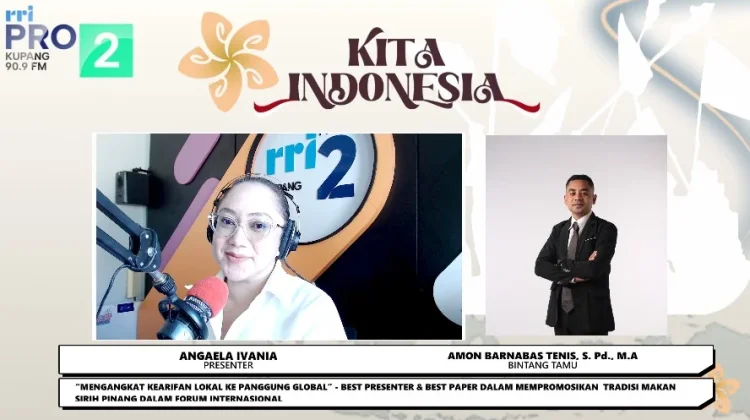 Amon Tenis Guru Asal TTS Sukses Angkat Kearifan Lokal di Forum Internasional