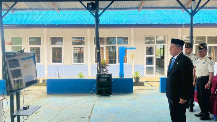 Ruh Harijadi Resmi Dilantik Jadi Kalapas Kota Agung.