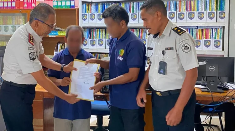 Lapas Waikabubak Berikan Remisi Khusus WBP Sakit Berkepanjangan
