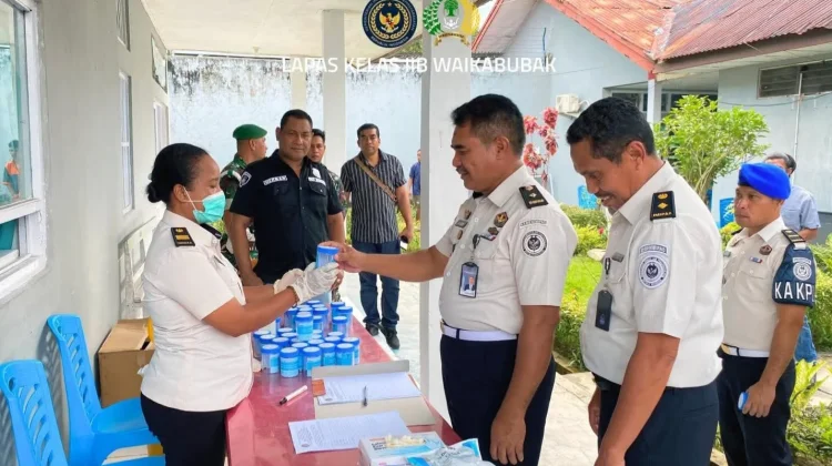 Lapas Waikabubak Perkuat Komitmen Bersih Narkoba Bersama Aparat