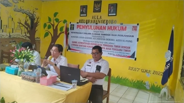 Kemenkum  LBH Surya NTT Penyuluhan Perkuat Literasi Hukum