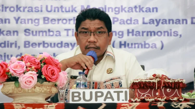 Bupati Sumba Timur Pimpin Raker Pamong Praja dan Musrenbang