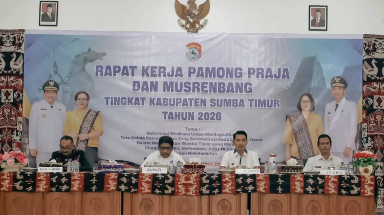 Bupati Sumba Timur Buka Musrenbang 2027 dan Desa Cinta Statistik