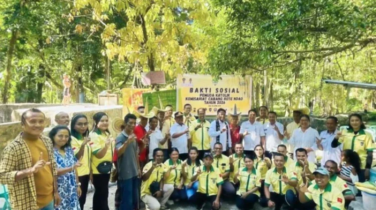 Pemuda Katolik Rote Ndao Perkuat Kesadaran Lingkungan