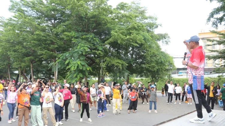 Wagub NTT Ajak Masyarakat Terapkan Pola Hidup Sehat dan Sukseskan PON 2028