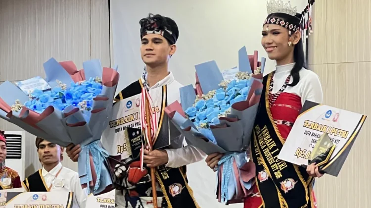 Apriani Dangga dan Yosua Dicky Terpilih sebagai Duta Bahasa NTT 2026