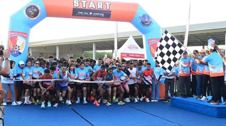 HUT TNI AU ke 80 Lanud El Tari Gelar Jungle Rock Run 2026