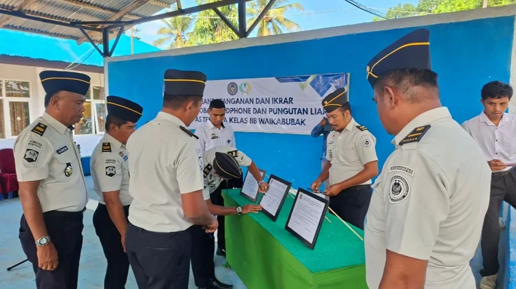 Ikrar Narkoba dan Pembatasan Handphone di Lapas Waikabubak