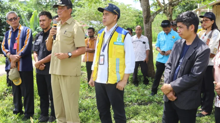 Wabup Sumba Tengah Tinjau  Kesiapan Pengeboran Air Bersih
