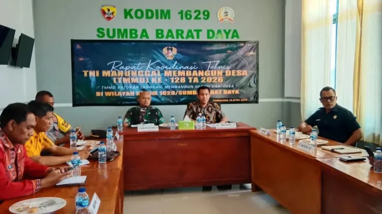 Dandim dan Forkopimda Ikuti Rakornis TMMD 2026