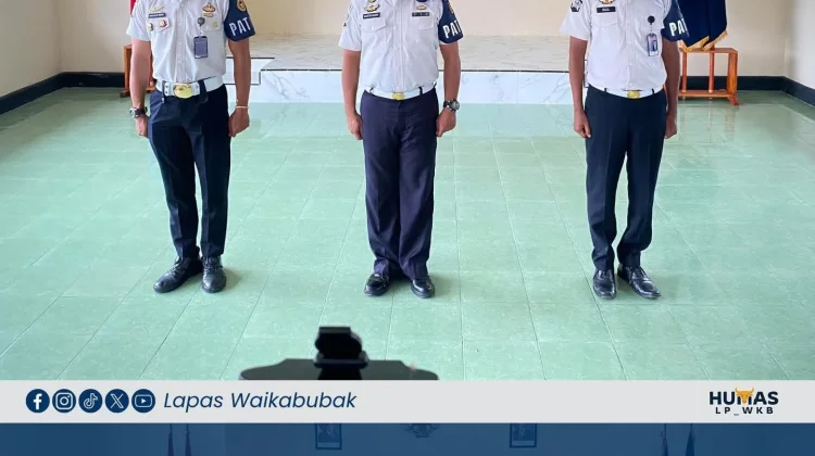Pengukuhan Satopspatnal Perkuat Pengawasan dan Integritas Pemasyarakatan Kela
